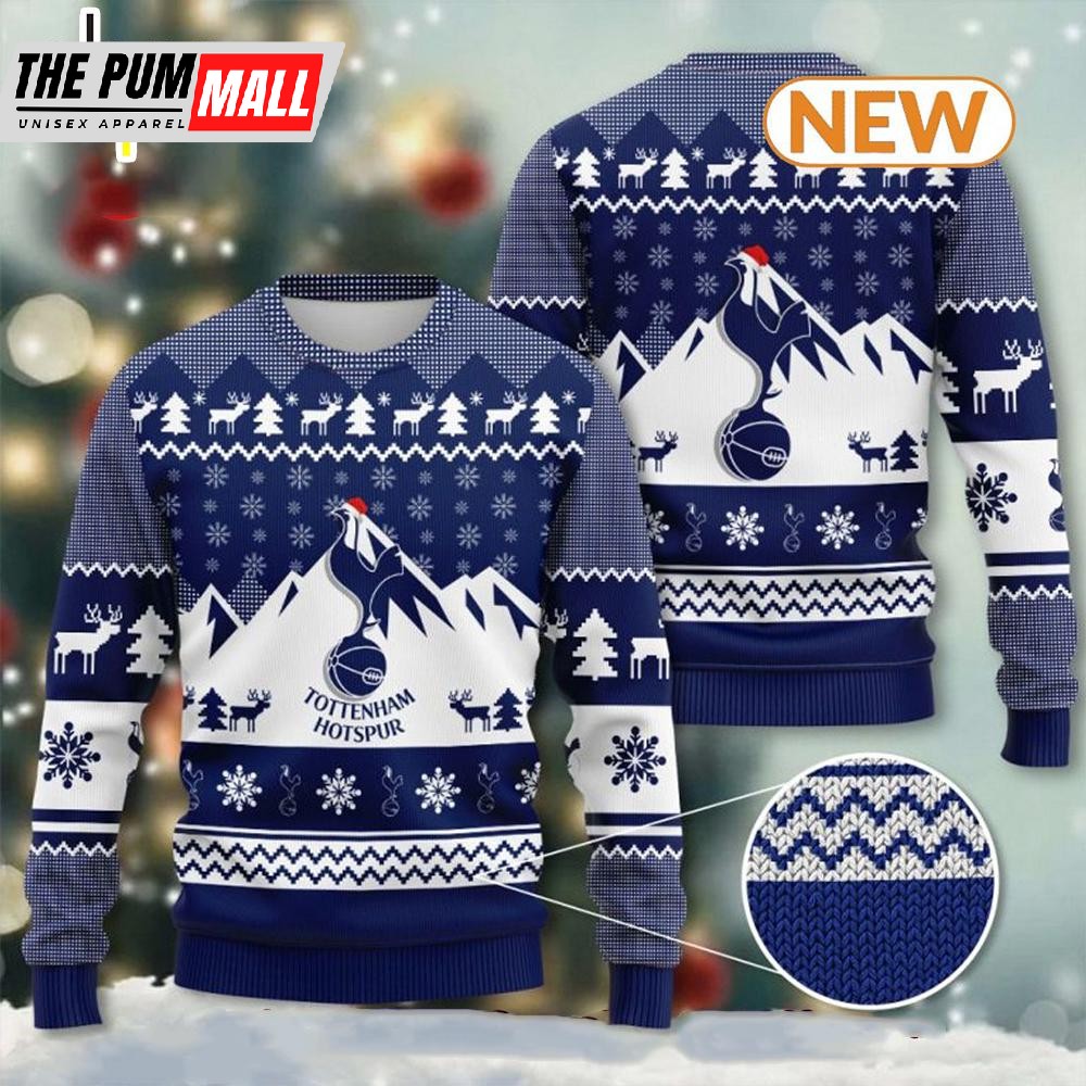 Tottenham Hotspur FC Ugly Christmas Sweater Shirt, Sweatshirt