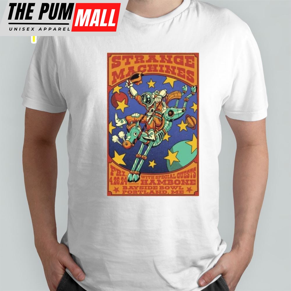 Tour 2025 Strange Machines Bayside Bowl T-shirt