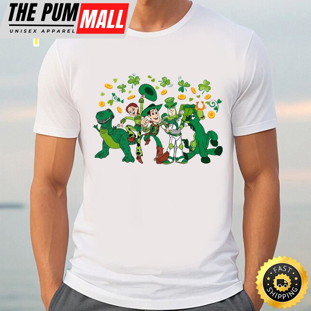 Toy Story Characters Saint Patrick T-Shirt
