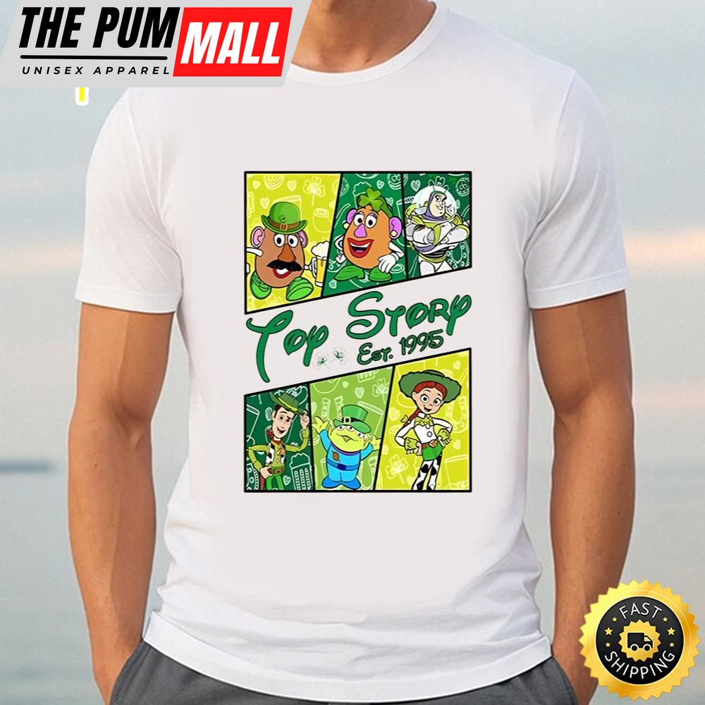 Toy Story Saint Patricks Day Shirt, Toy Story Characters Patricks…
