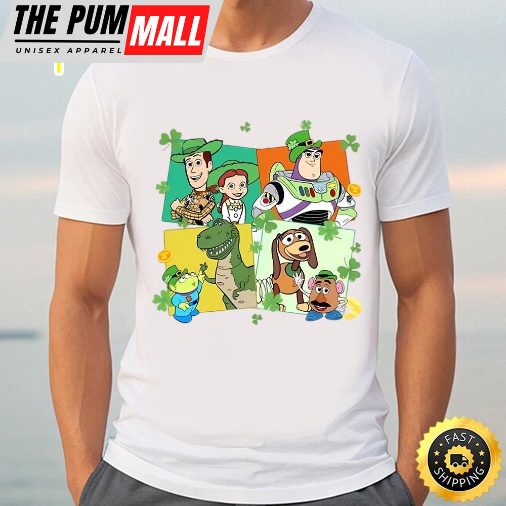 Toy Story St Patricks Day Shirt, Disney Shamrock Shirt