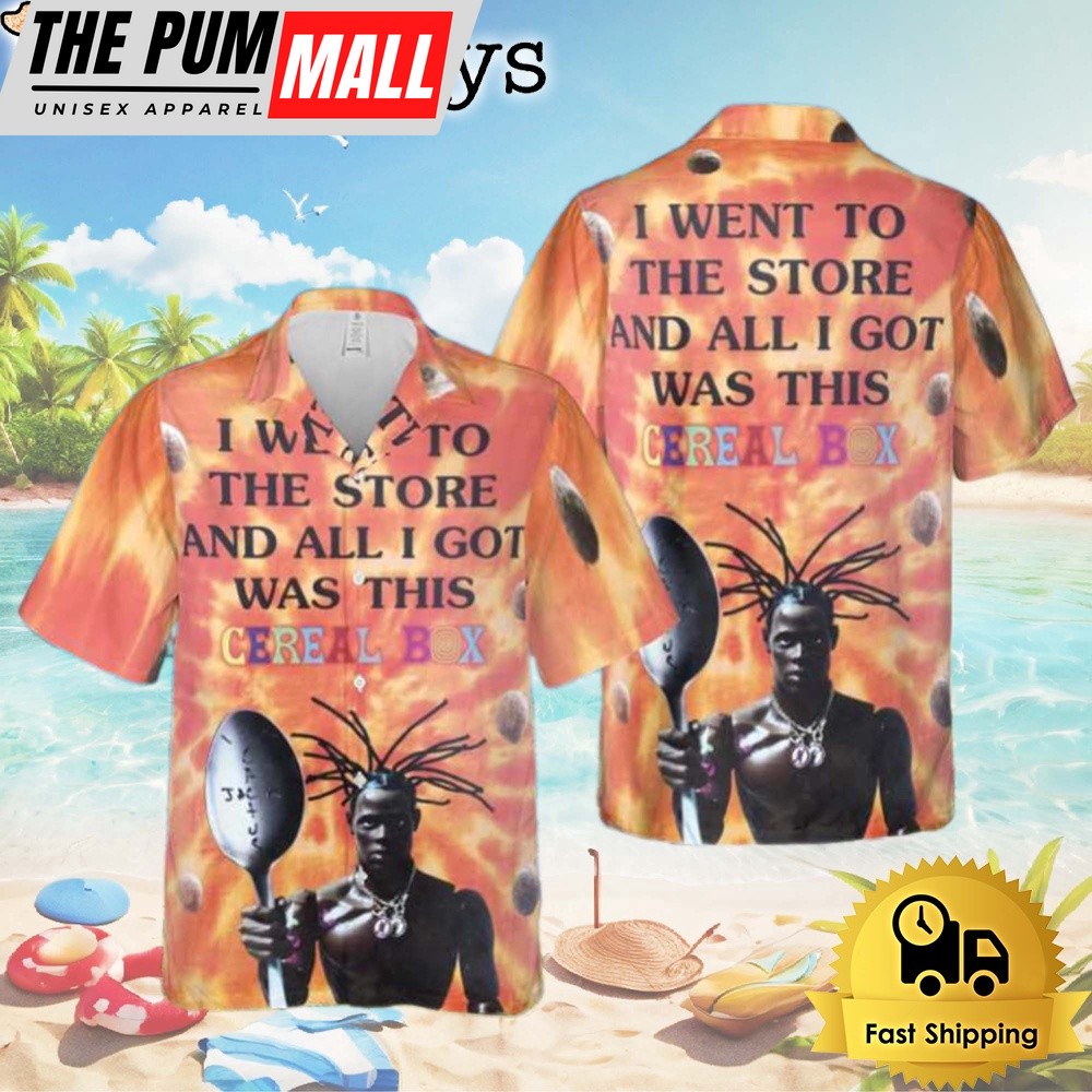 Travis Scott I Went To The Store And All I Got Was This Cereal Box 2024 Hawaiian Shirt