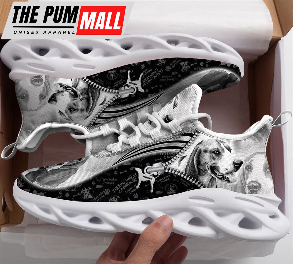 Treeing Walker Coonhound Sketch Max Soul Shoes For Women Men Kid, Gift For Dog Lover