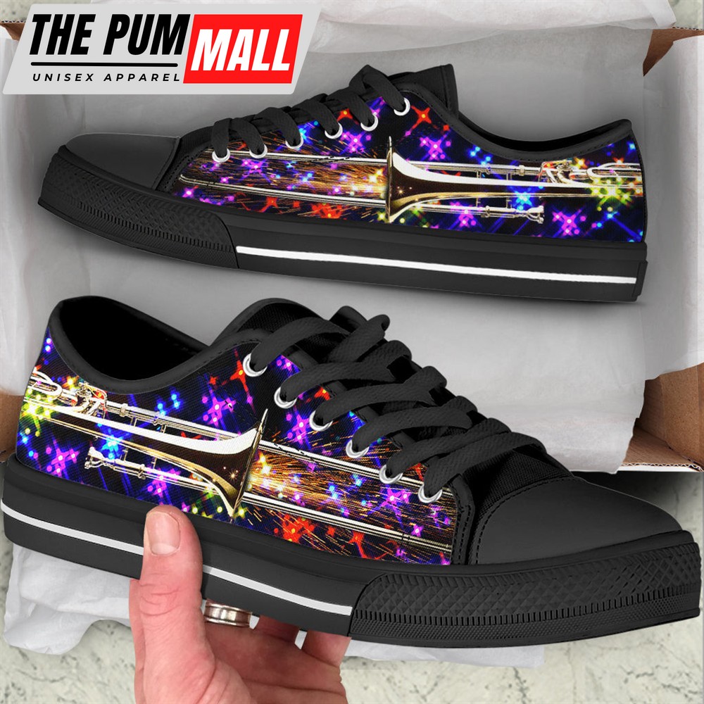trombone-celebrating-low-top-music-shoes-fashionable-casual-shoes-gift-for-adu-vlzjzpd2 Trombone Celebrating Low Top Music Shoes – Fashionable Casual Shoes Gift For Adults