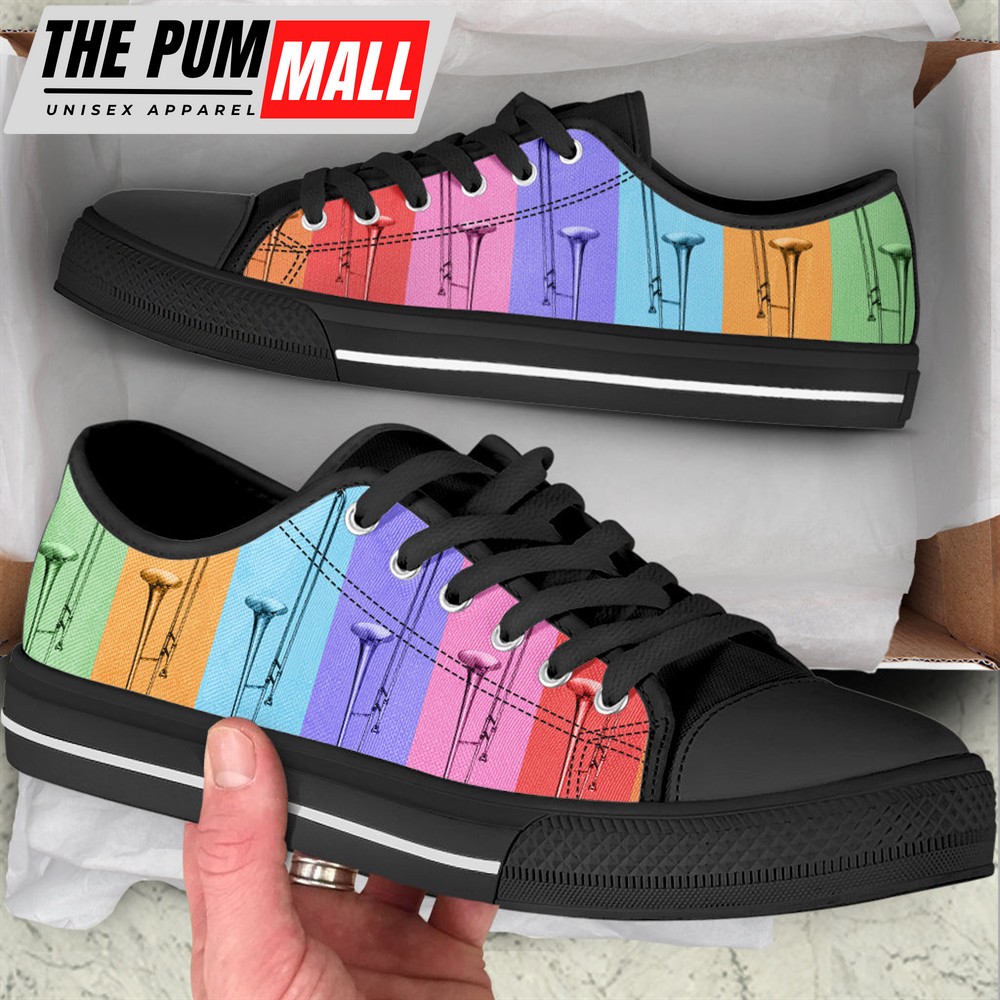 trombone-color-shape-low-top-music-shoes-fashionable-casual-shoes-gift-for-adu-2bxtshhc Trombone Color Shape Low Top Music Shoes – Fashionable Casual Shoes Gift For Adults