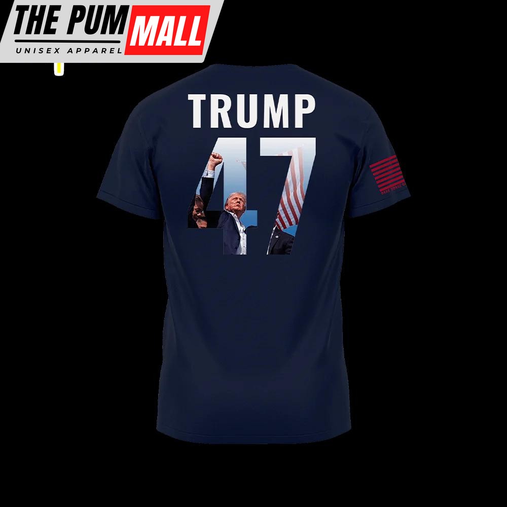 Trump 47 Blue Unisex T-shirt