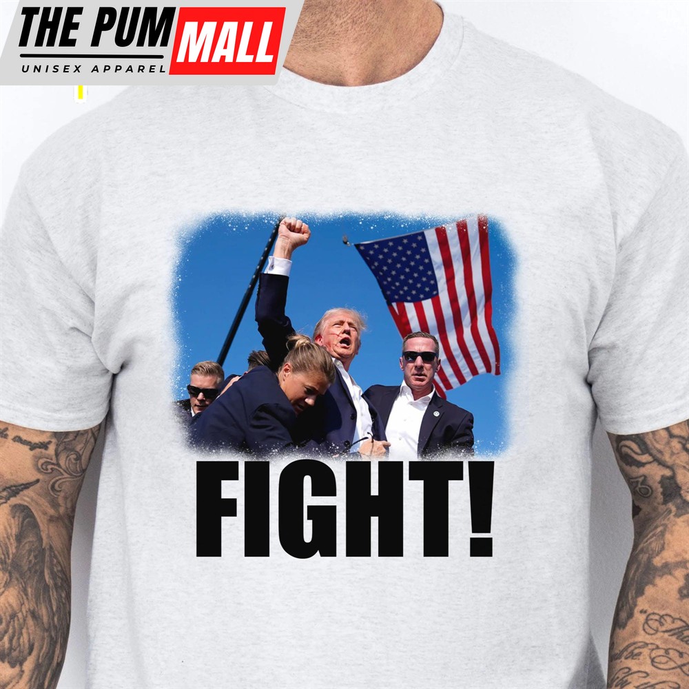 Trump Fight Shirt Donald Trump Shirt Bright