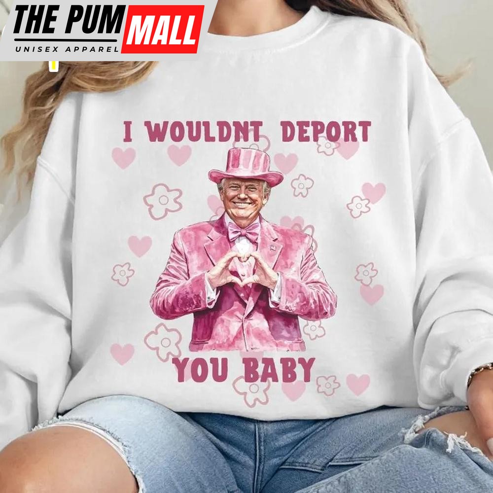 Trump Is My Valentine Cute Sweatshirt For Valentine’s Day