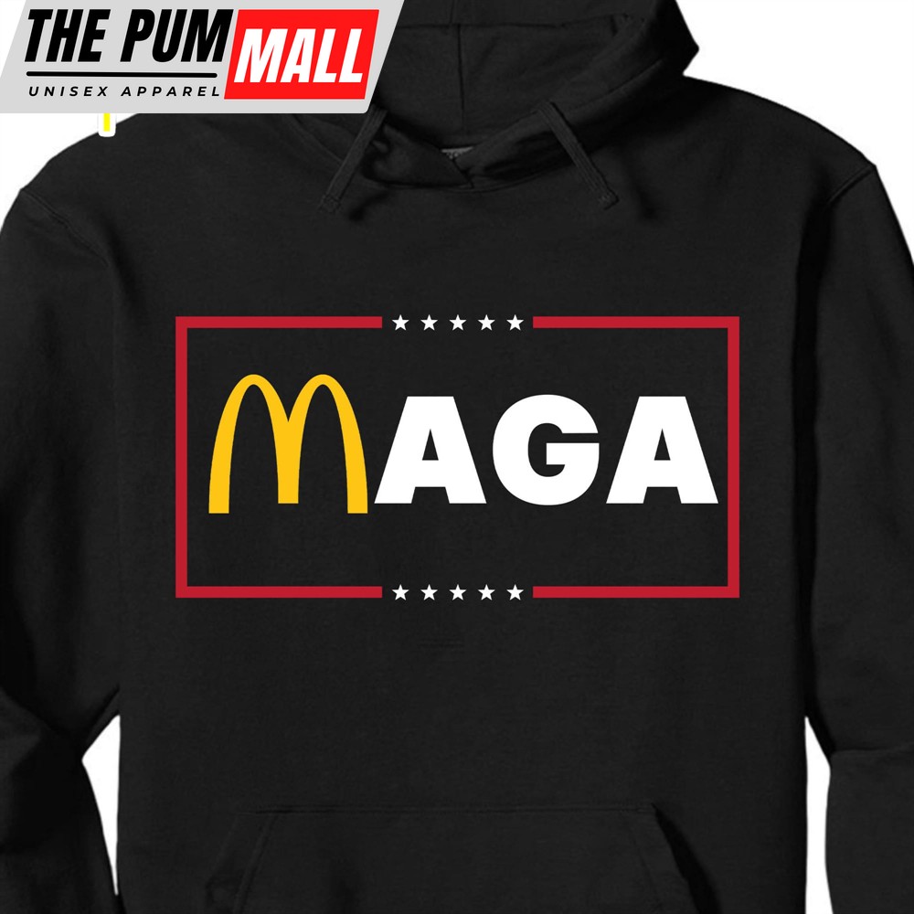 Trump MAGA Shirt Trump McDonalds Shirt Republican Shirt Trump Supporter Shirt Dark