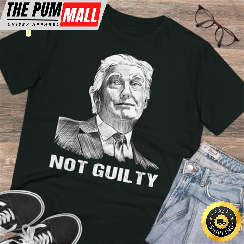 Trump Not Guilty Donald Trump Ultra Maga Anti Biden Tee New Men T-shirt