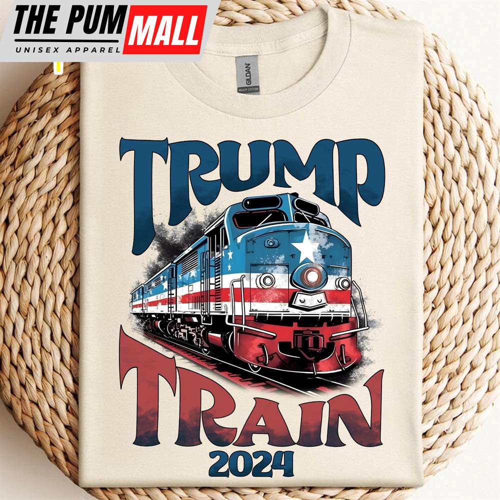 Trump Train 2024 Shirt Donald Trump Homage Shirt Donald Trump Fan Tees