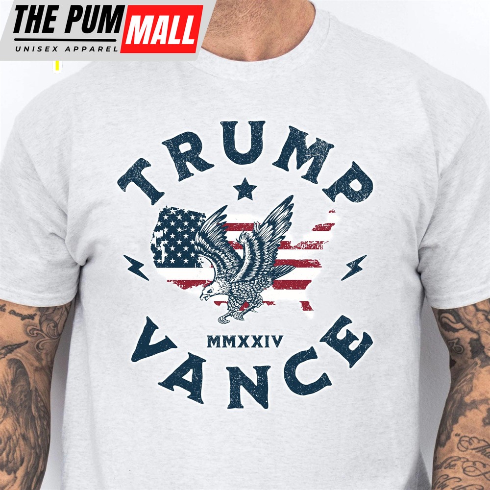 Trump Vance 2024 Shirt Republican Shirt Trump 2024 Shirt Trump Supporters Shirt Bright