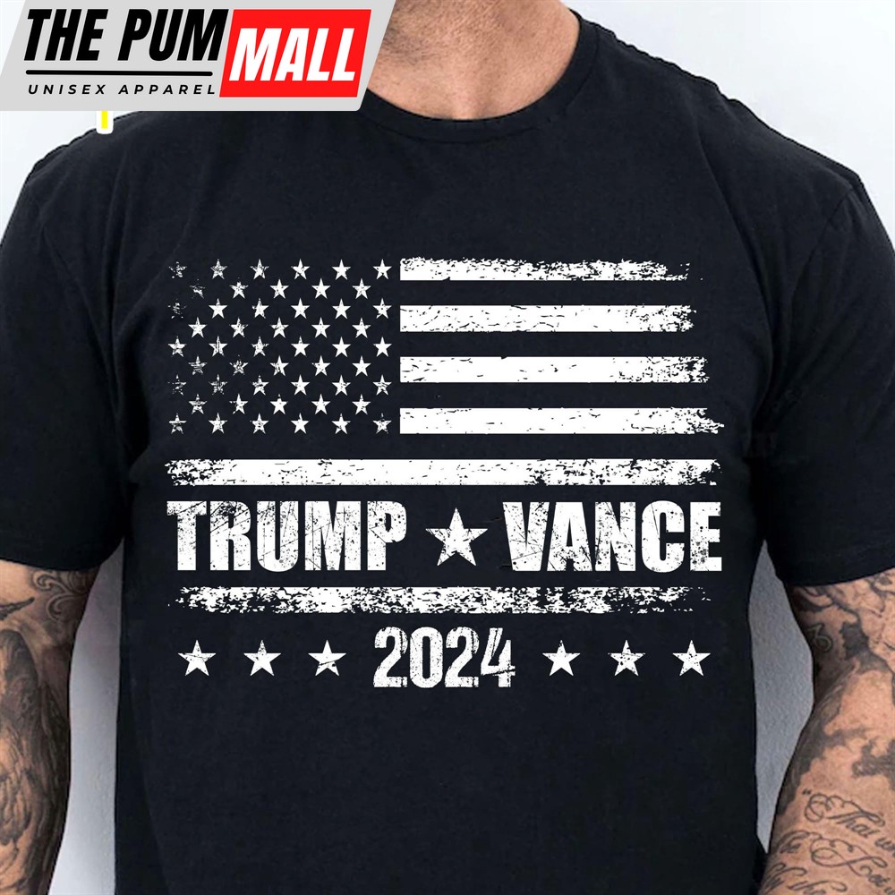 Trump Vance 2024 Shirt Republican Shirt Trump 2024 Shirt Trump Supporters Shirt Dark