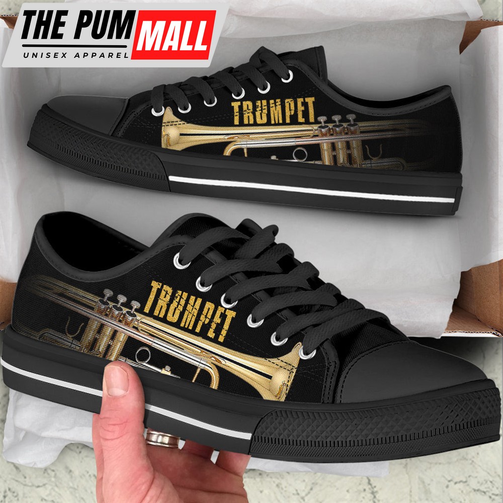 Trumpet My Passion Low Top Shoes – Comfortable Fashion Lowtop Casual Shoes Gift For Adults