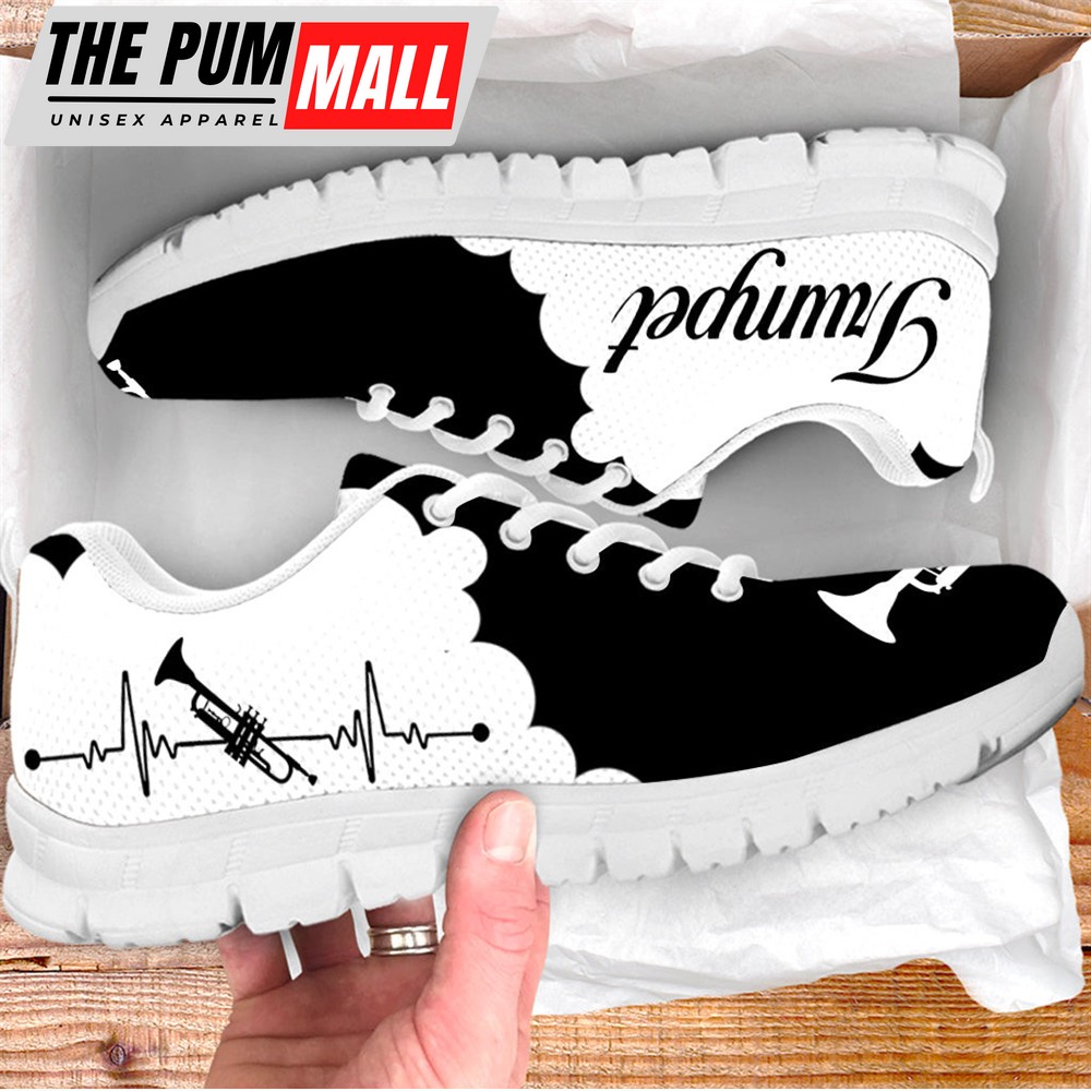 Trumpet Shoes Cloudy Sneaker Walking Shoes – Best Gift For Music Lovers