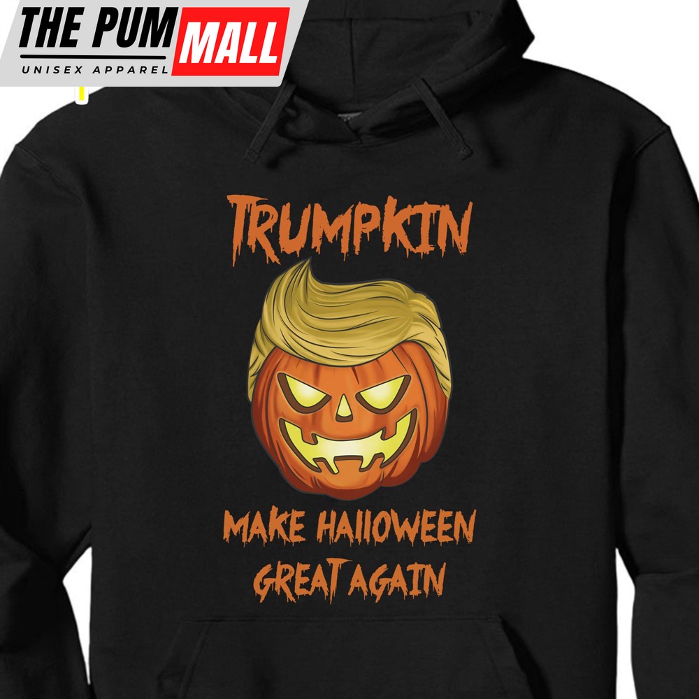 Trumpkin Make Halloween Great Again Trump 2024 Shirt Halloween Shirt Trump Supporters Shirt Dark