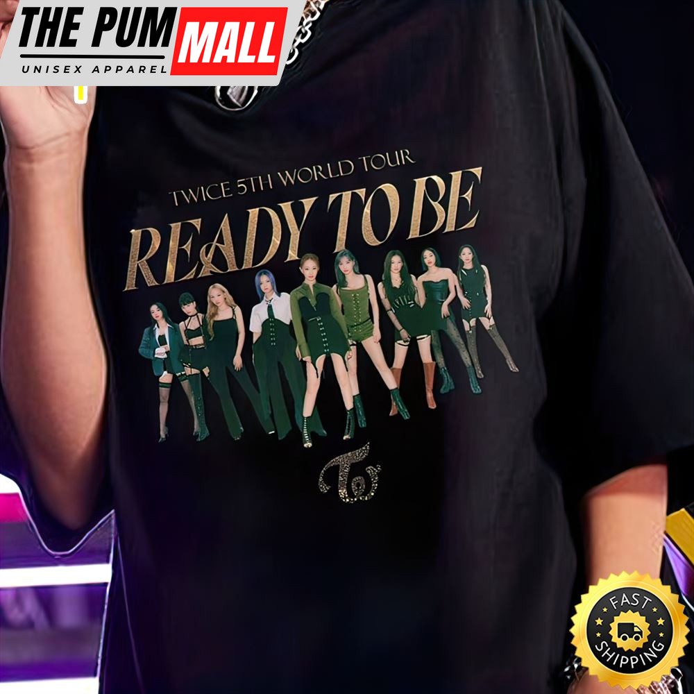 Twice 5th World Tour Ready To Be Unisex T-shirt