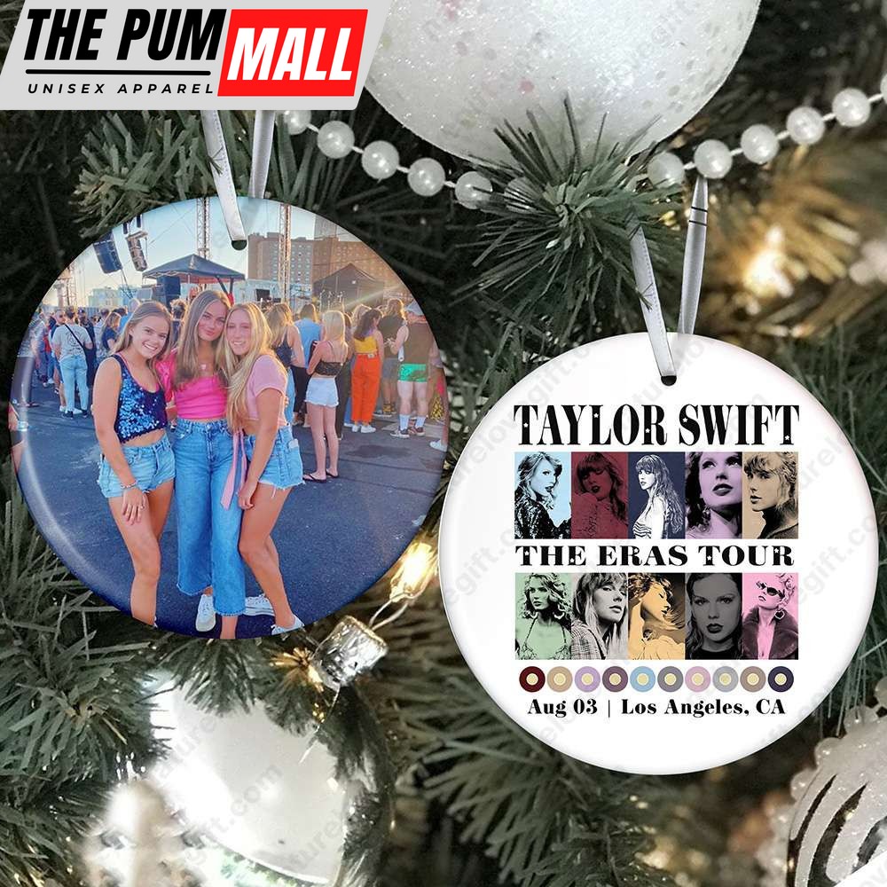 Two-Sides Personalized Eras Tour Taylor Swift Ornament Christmas Ornaments Limited Edition
