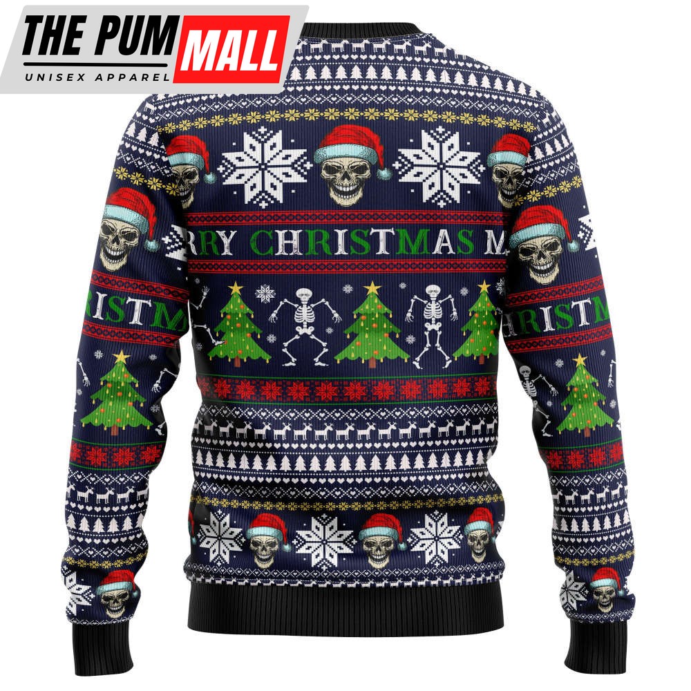 ty239-skull-christmas-ugly-sweater-noel-malalan-signature-fxolf5sh TY239 Skull Christmas Ugly Sweater – Noel Malalan Signature