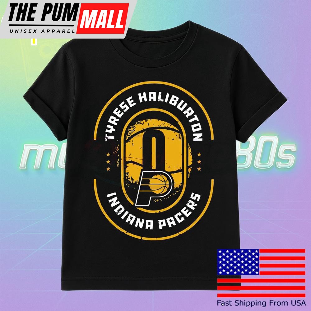 Tyrese Haliburton Indiana Pacers Basketball Imprint T Shirt