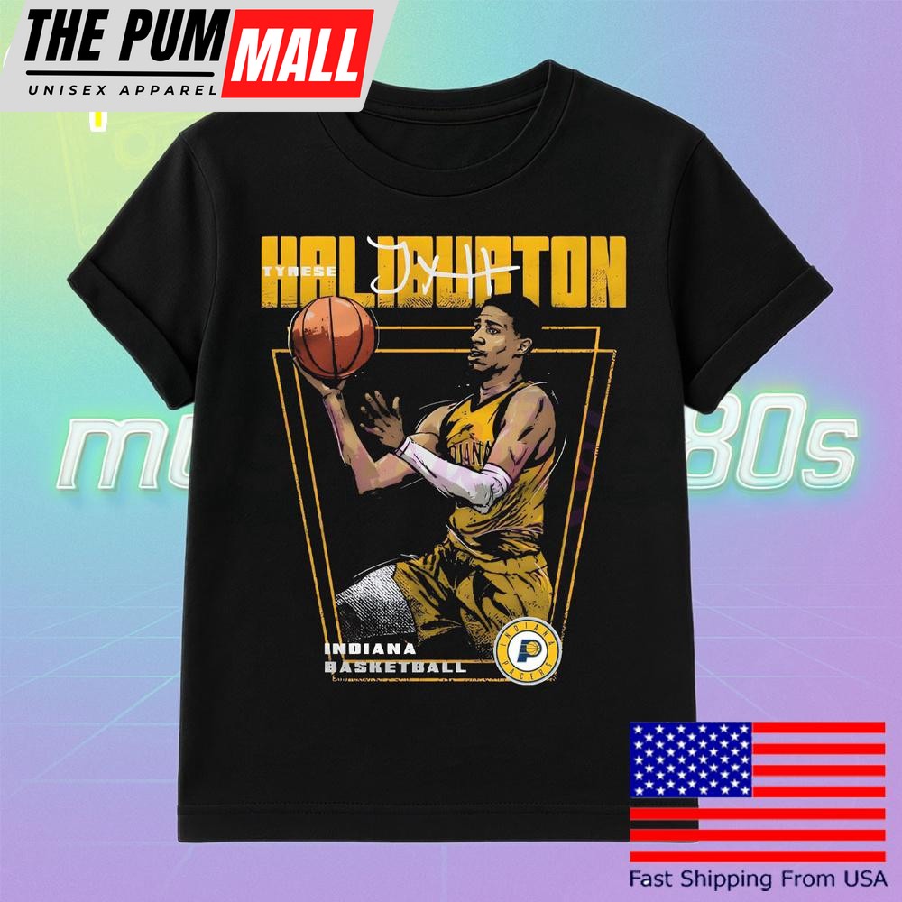 Tyrese Haliburton Indiana Pacers Basketball Premiere T Shirt
