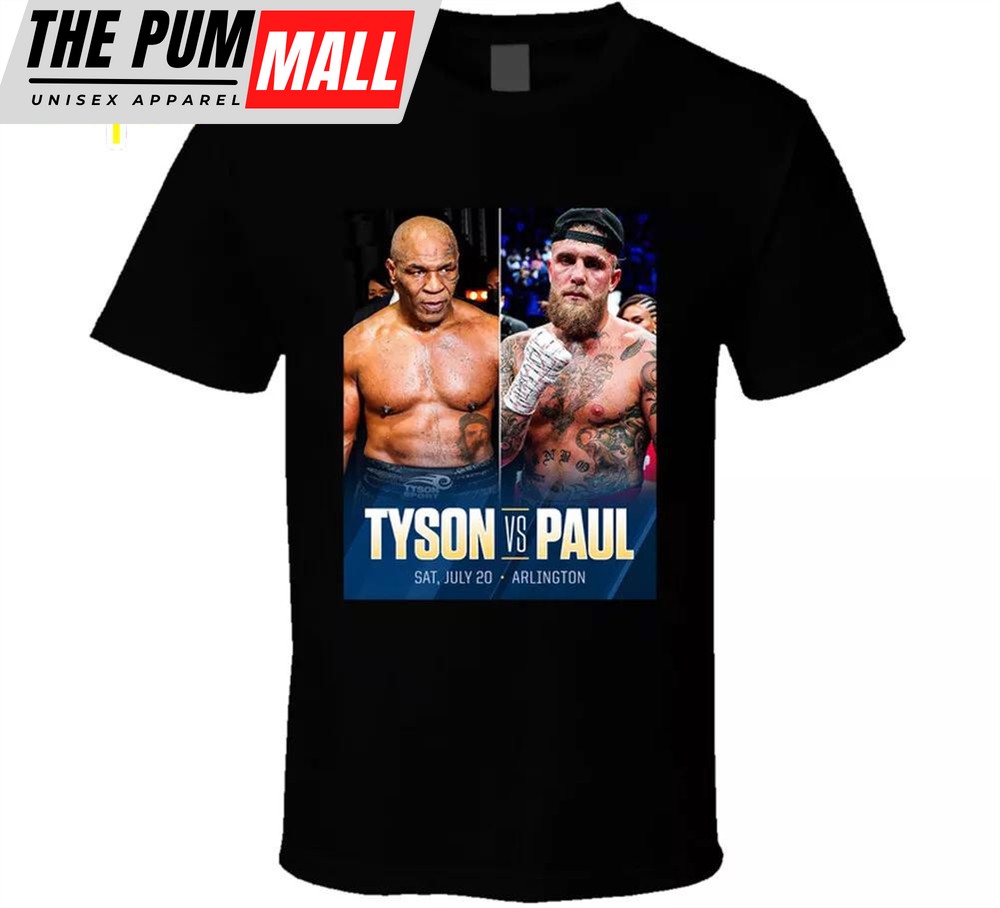 Tyson Vs Paul Boxing Match T Shirt