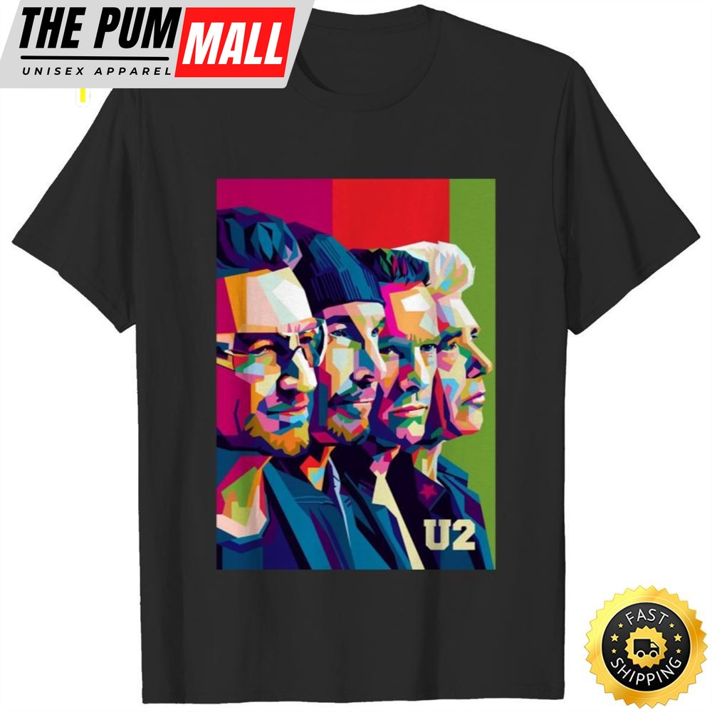 U2 Band Tshirt Designed & Sold By Breaker Company Company Shirt
