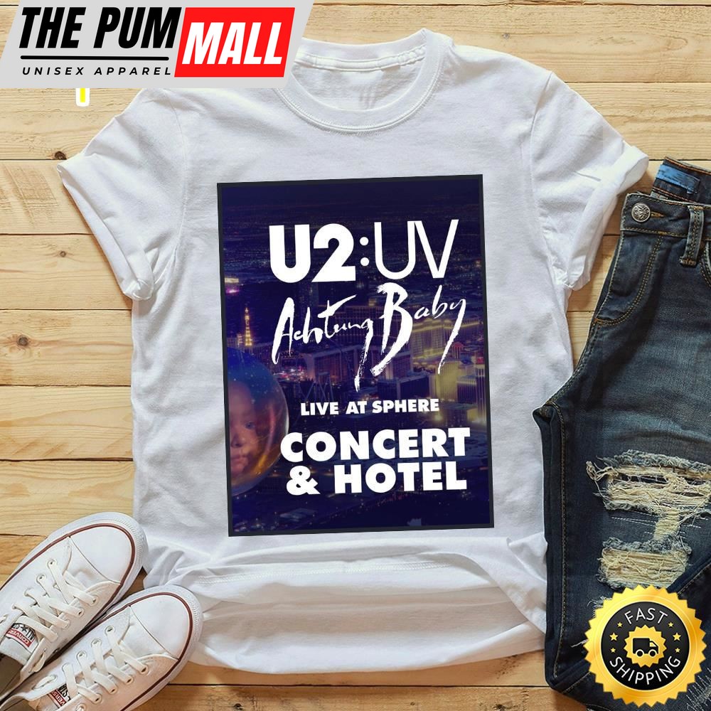 U2 To Perform 1991 Album Achtung Baby For Vegas Shirt