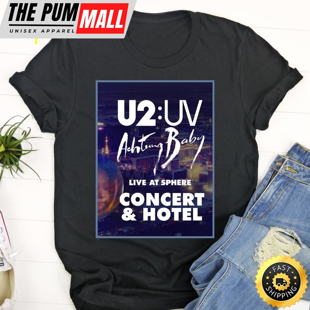 U2 To Perform 1991 Album Achtung Baby For Vegas Unisex Shirt