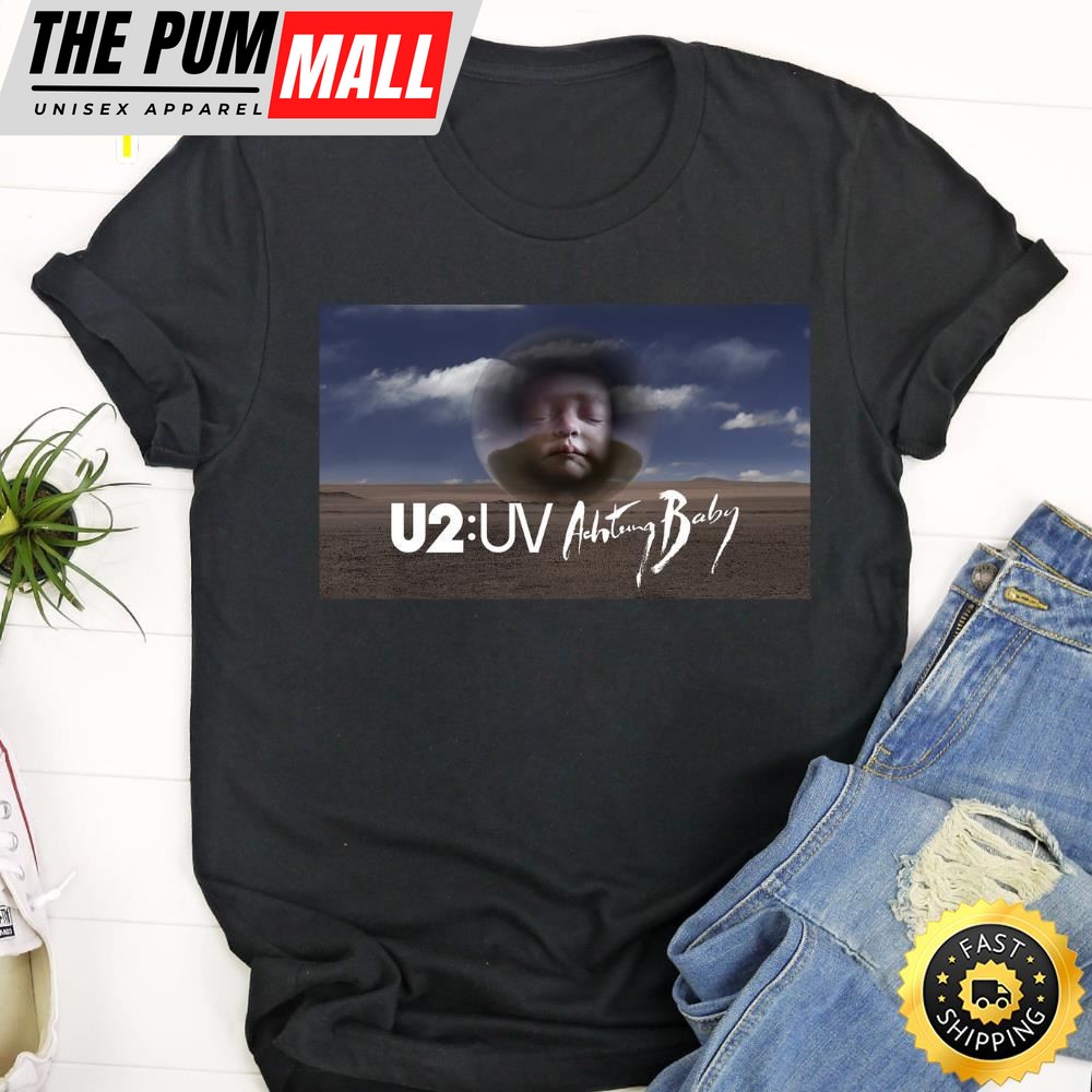 U2 Uv Achtung Baby Live At Sphere In Las Vegas Unisex Tshirt