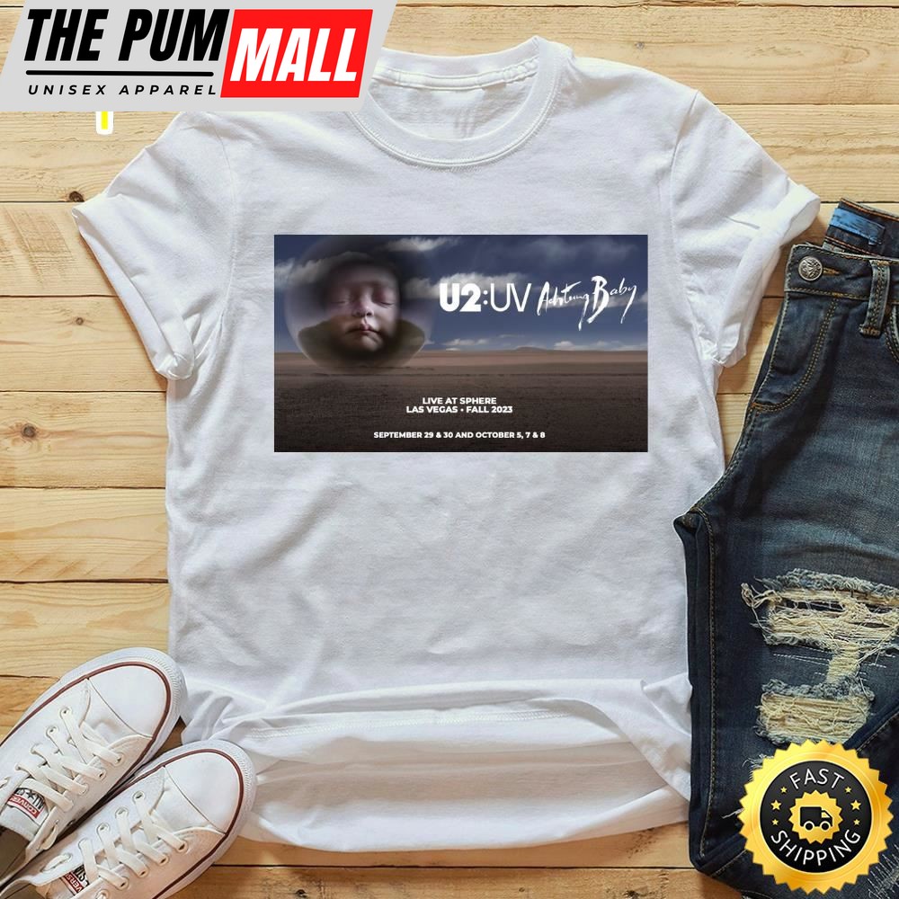 U2 Uv Achtung Baby Live At Sphere Tour 2025 Shirt