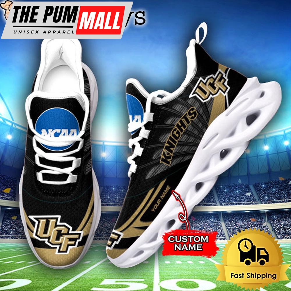 UCF Knights NCAA Custom Max Soul Shoes Sneakers