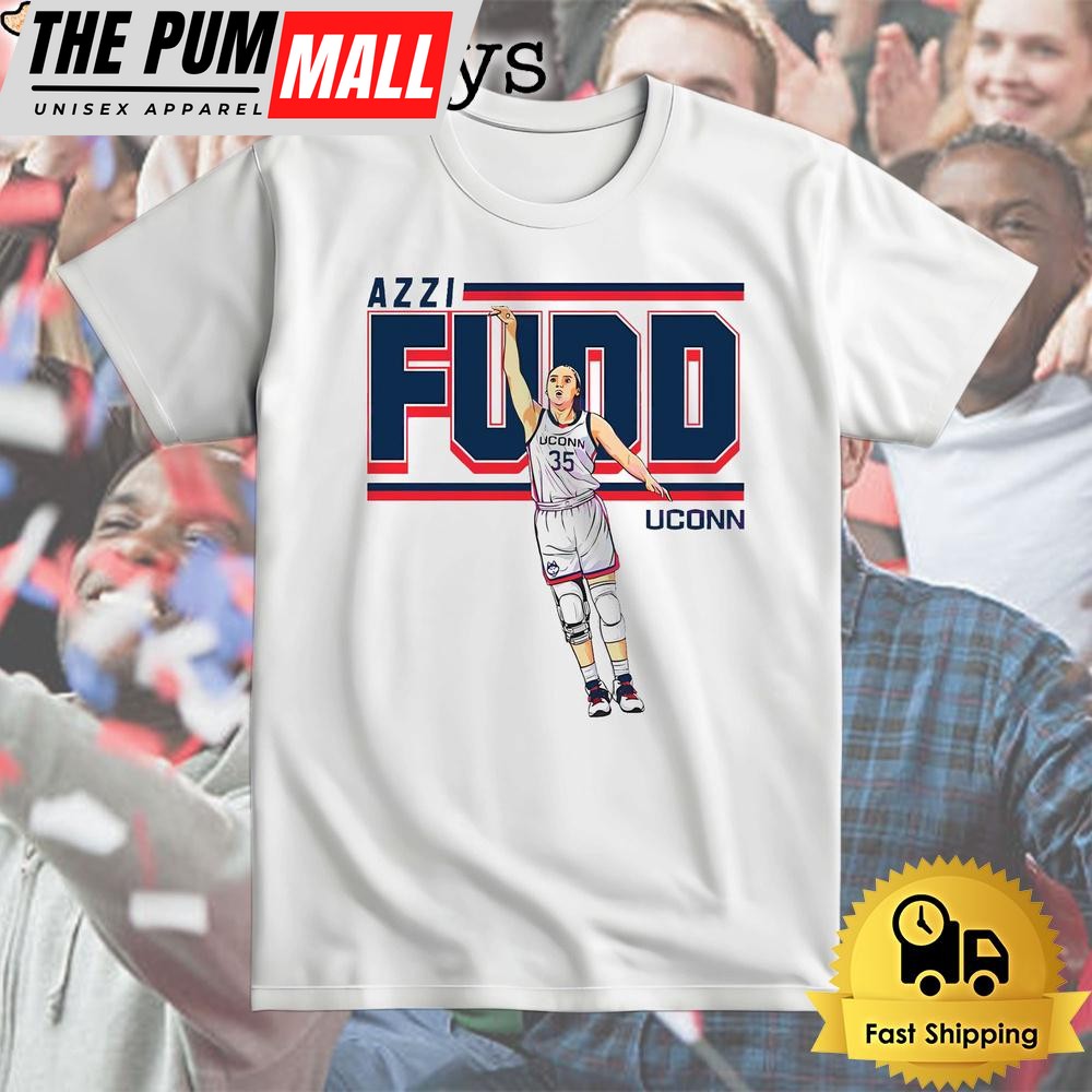 Uconn Huskies 35 Azzi Fudd Womens Basketball T Shirt