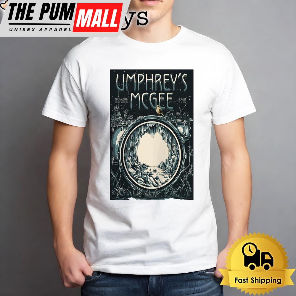 Umphrey’s McGee 2024 At The Caverns In Pelham TN Unisex T-Shirt