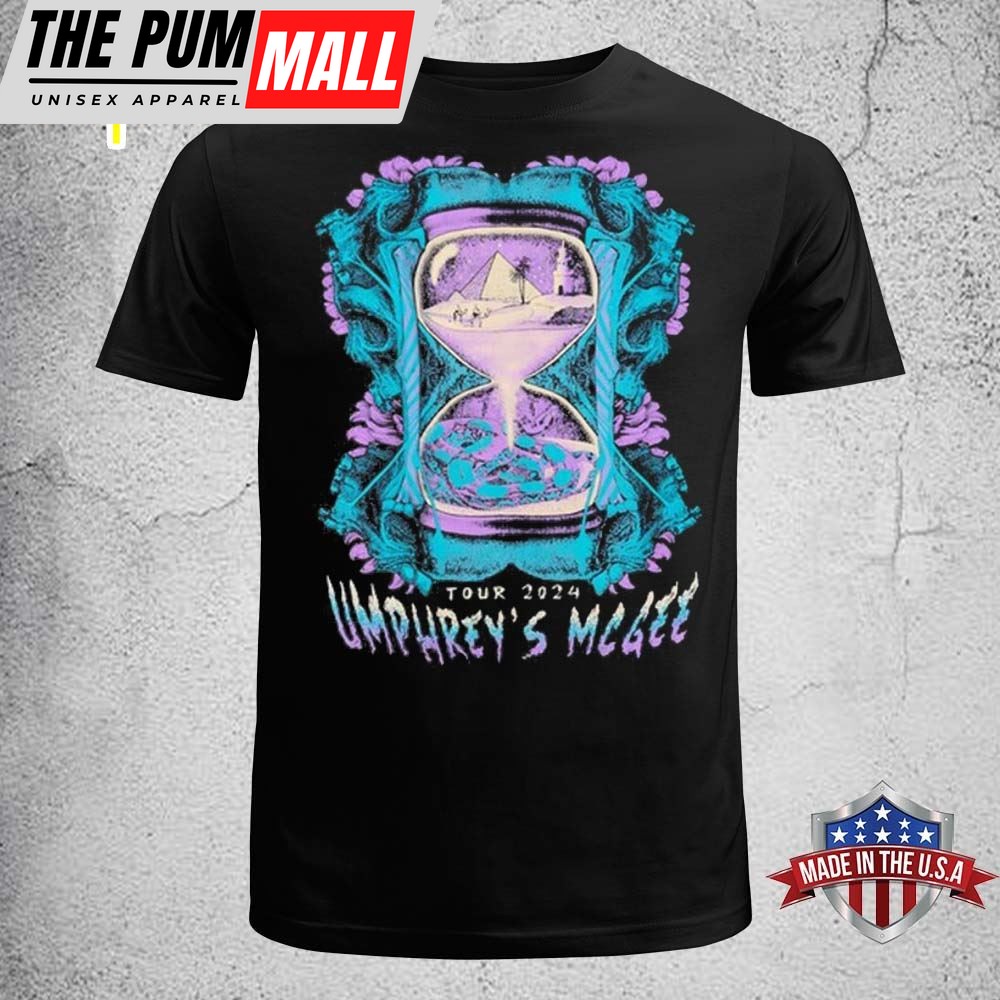 Umphreys McGee Pyramid Hourglass 2025 Tour T Shirt
