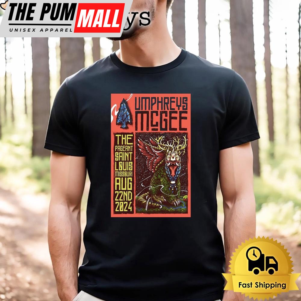 Umphrey’s McGee Show On August 22 2024 At The Pageant In St Louis MO Unisex T-Shirt