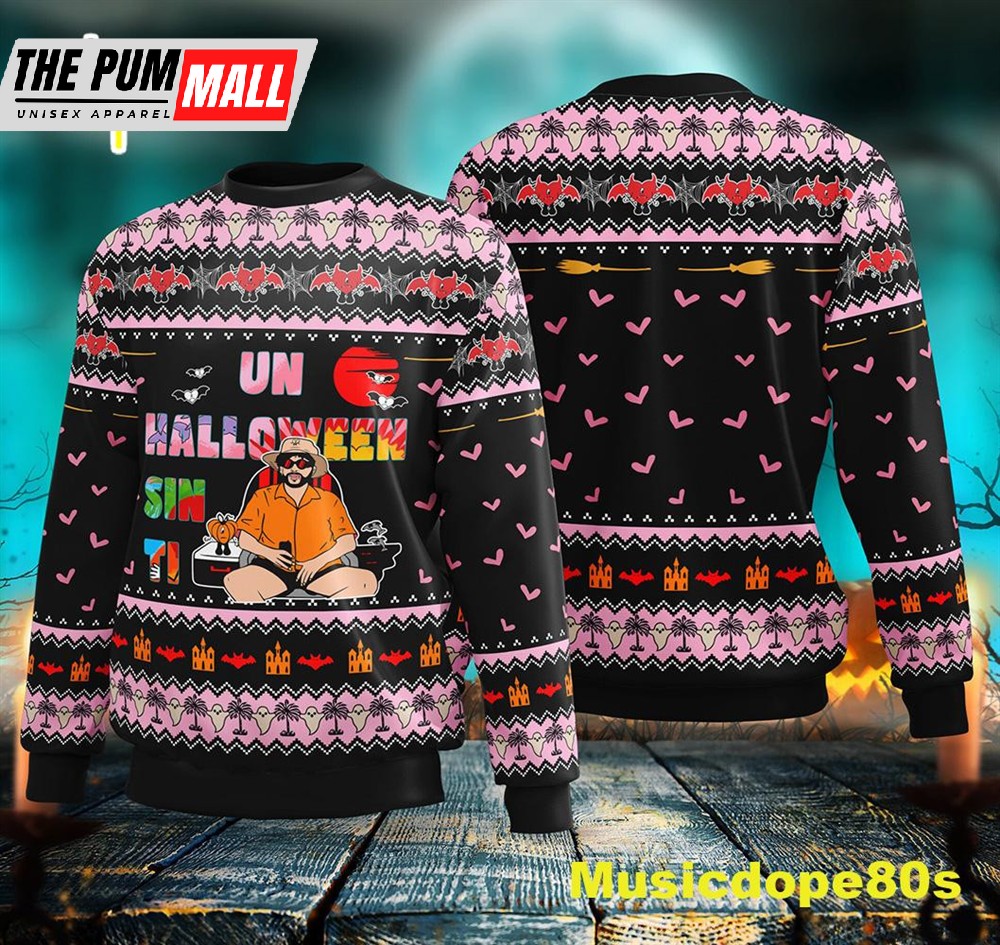 Un Halloween Si Ti Ugly Halloween Sweater
