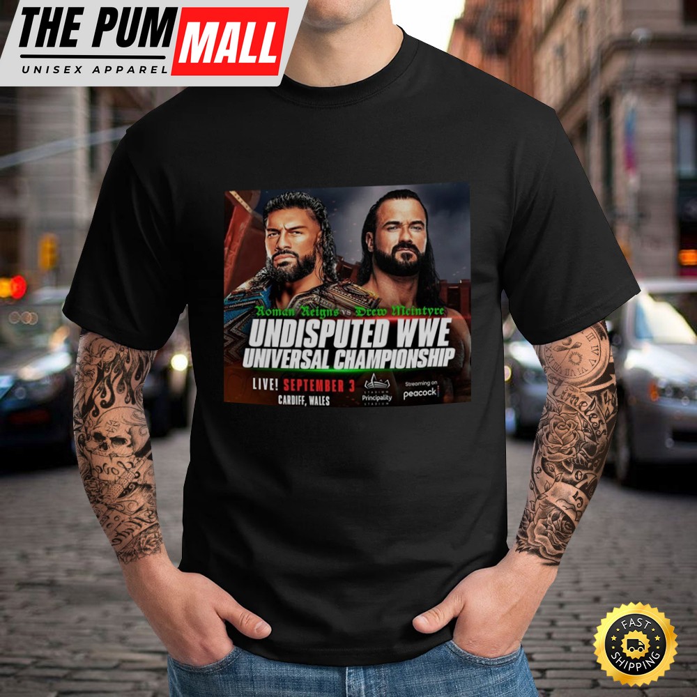 Undisputed Wwe Universal Championship September 3 Tshirt