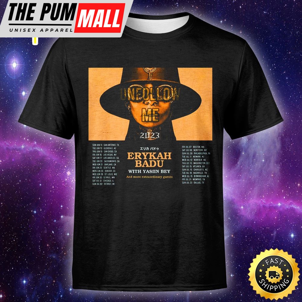 Unfollow Me Tour 2025 Downtown Atlanta, Ga Unisex T-Shirt