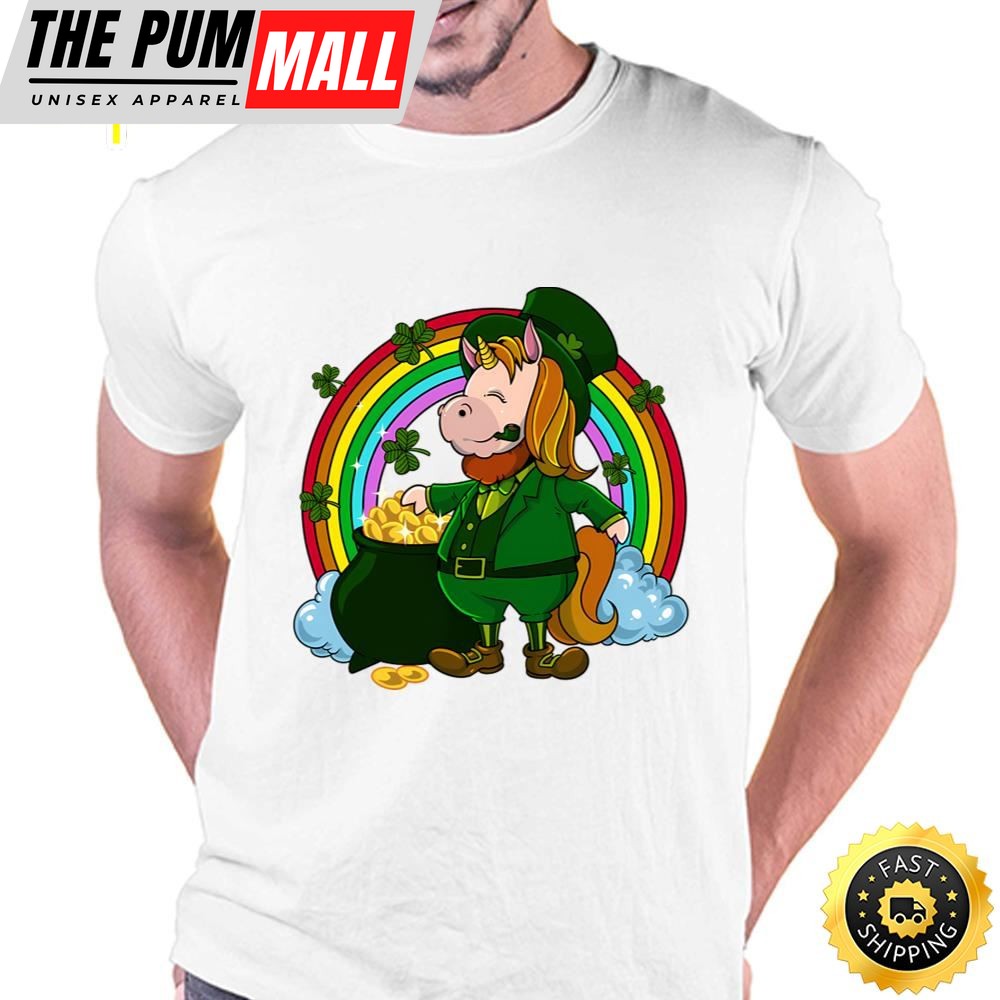 Unicorn Leprechaun St Patricks Unicorn T-Shirt