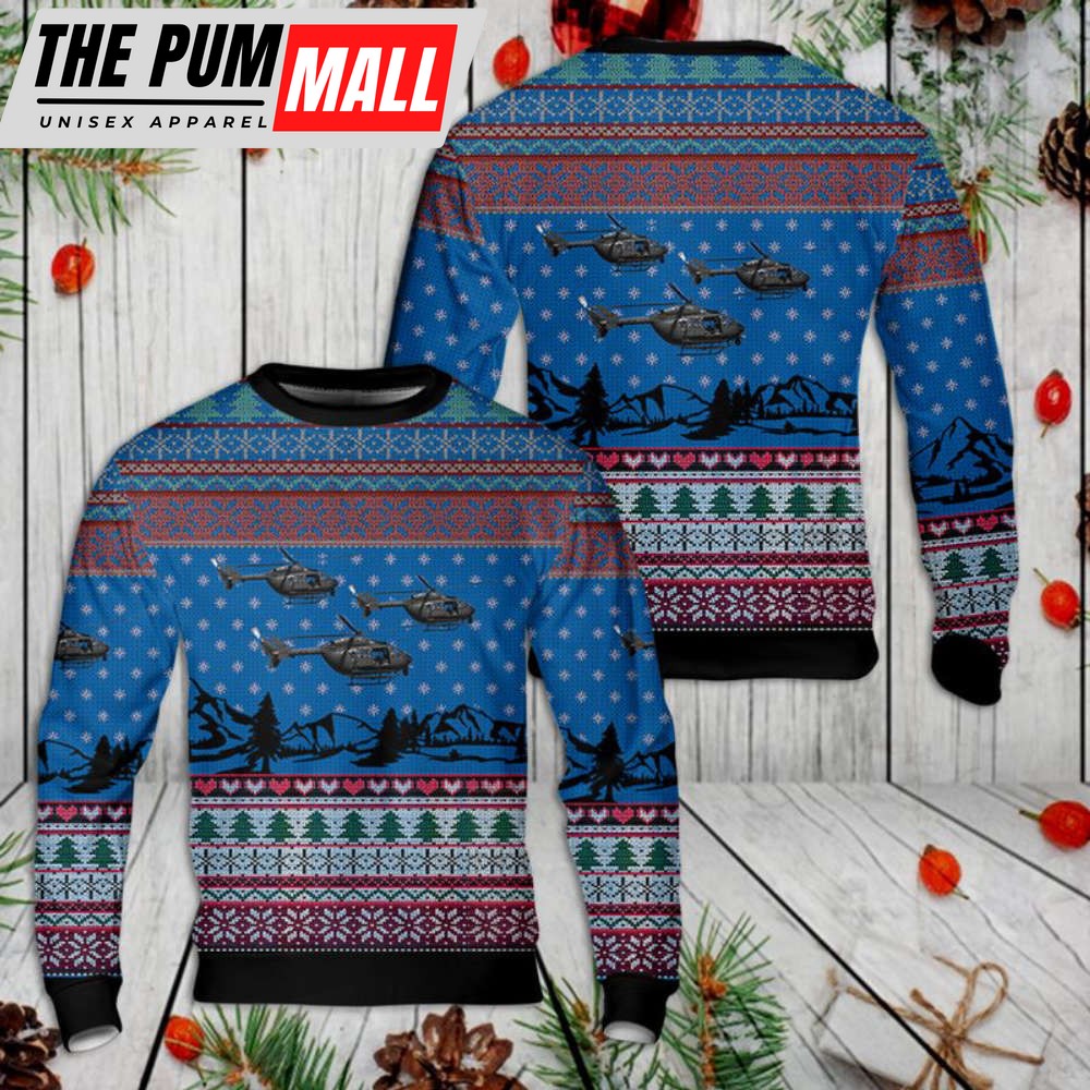 US Army Eurocopter-Kawasaki UH-72A Lakota Christmas Sweater Gift For Christmas