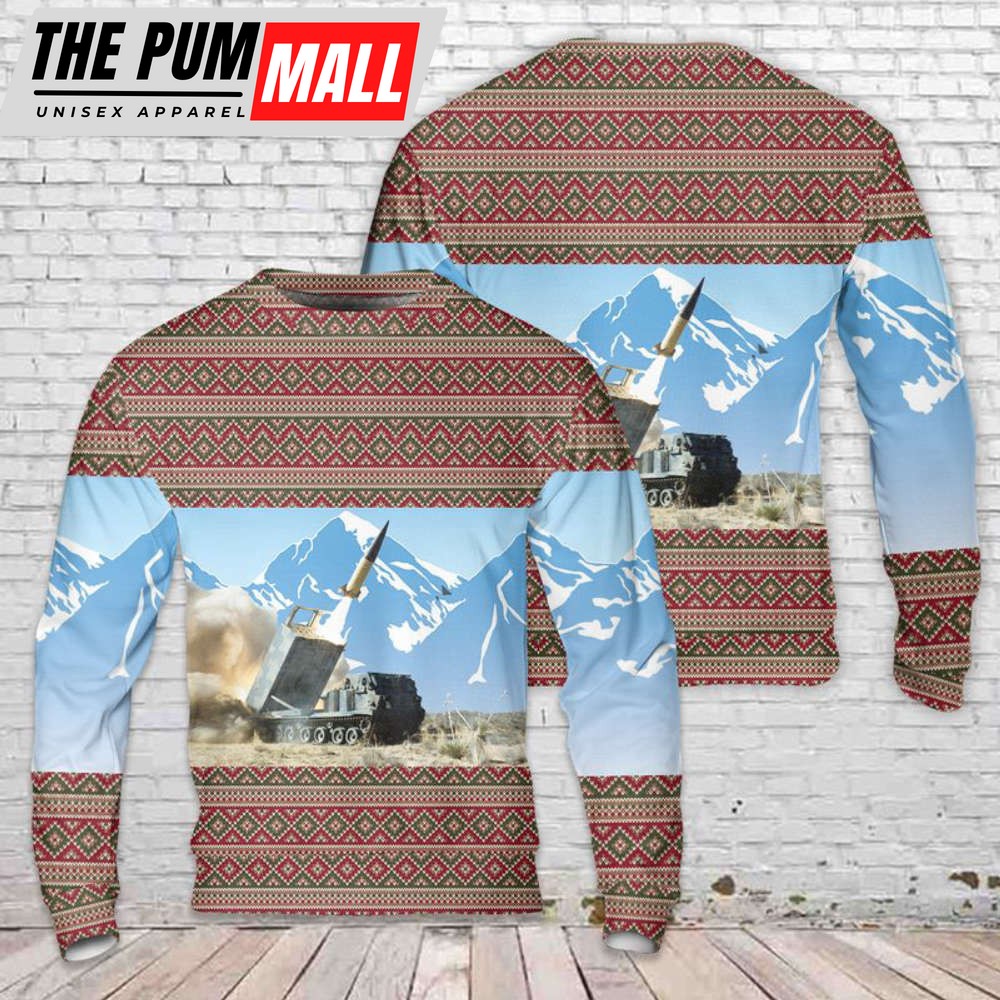 US Army M270 MLRS Christmas Sweater Gìt For Christmas