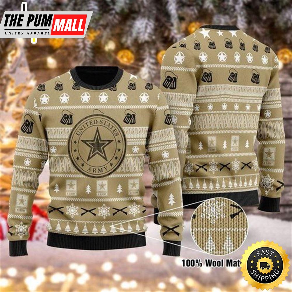 Us Army Star Sweater
