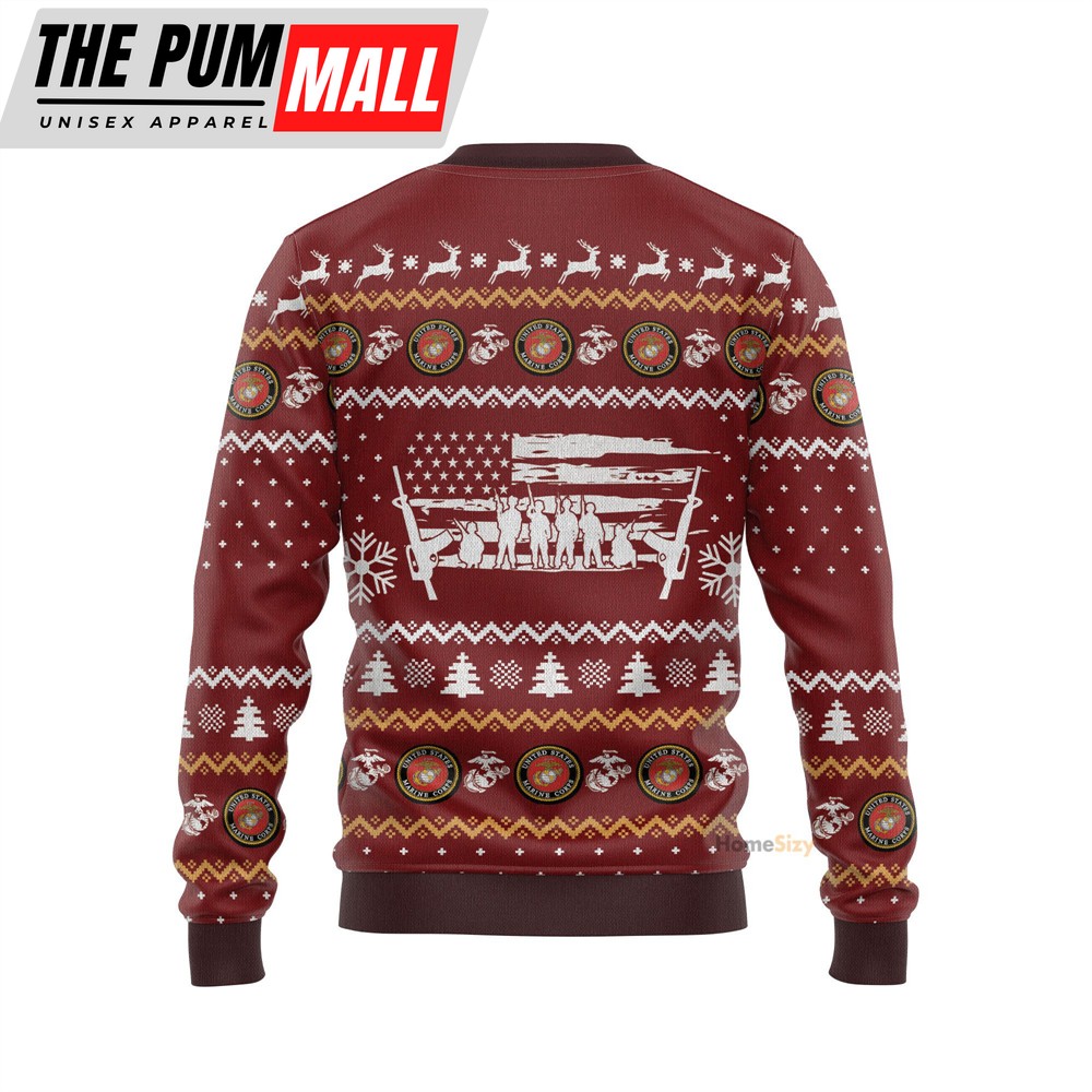 us-marine-corps-ugly-christmas-sweater-3d-printed-best-gift-for-xmas-adult-c1n6xeqb U.S Marine Corps Ugly Christmas Sweater 3D Printed Best Gift For Xmas Adult