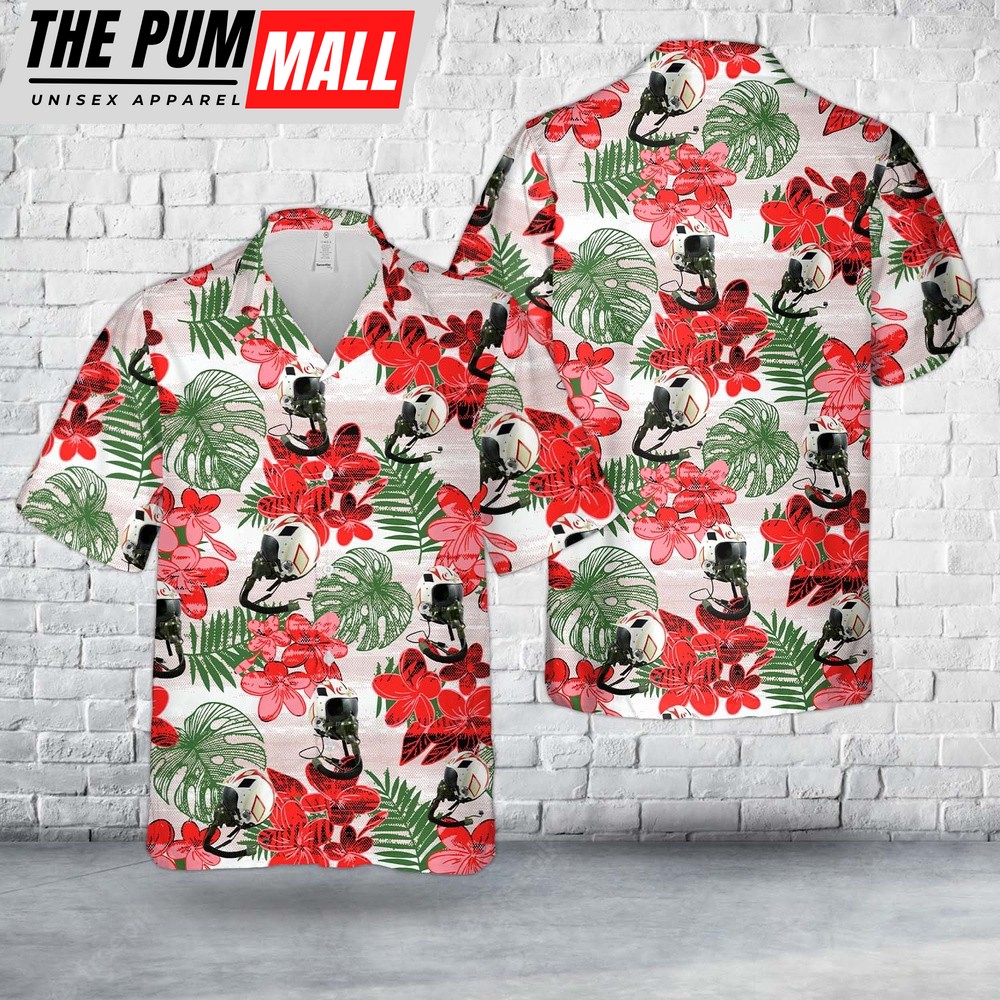 US Navy custom flight helmet based on DH-151 shell from VF-102 Diamondbacks Hawaiian Shirt