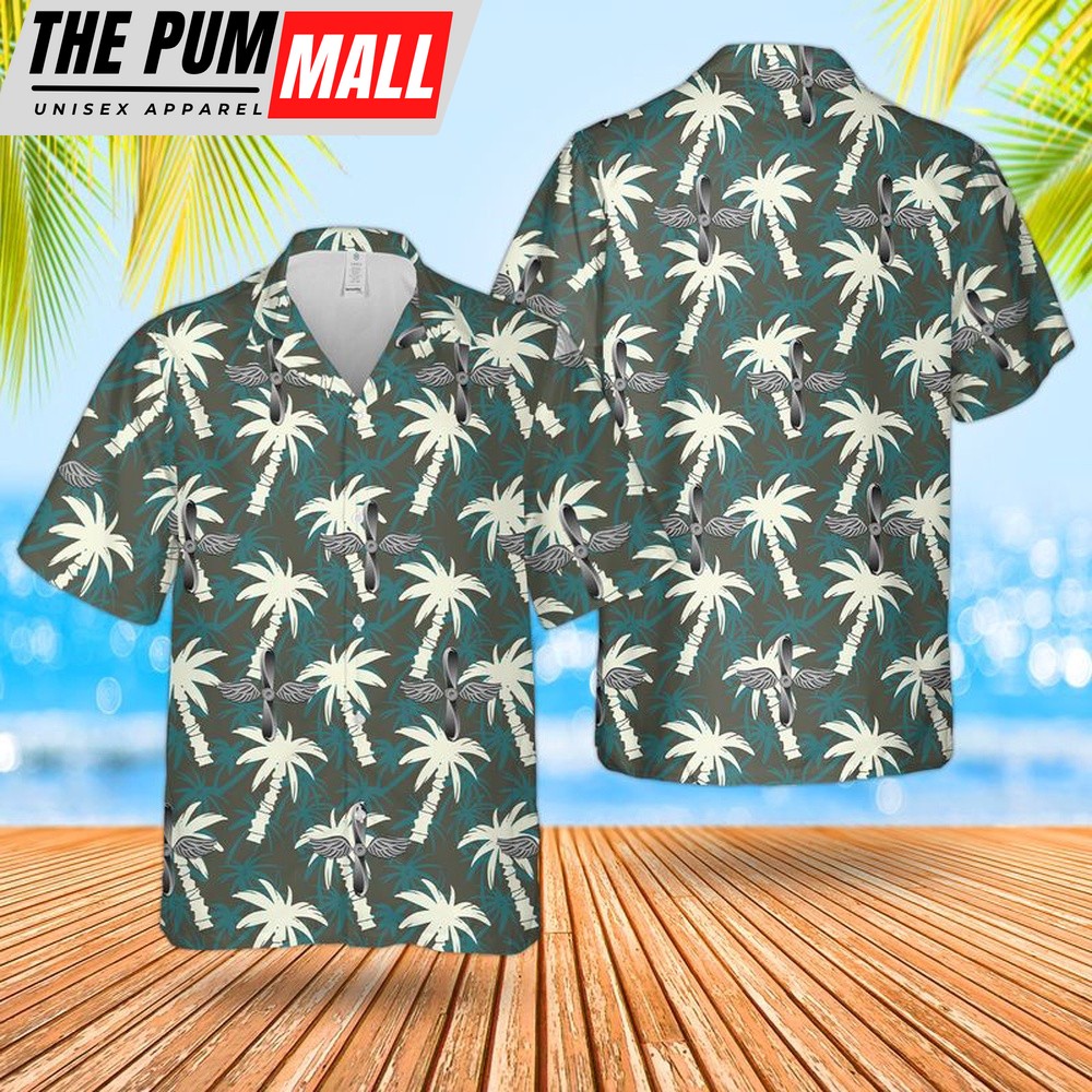 Us Navy Hawaiian Shirt, US Navy Aviation Machinist’s Mate Hawaiian Shirt, Military Hawaiian Shirt