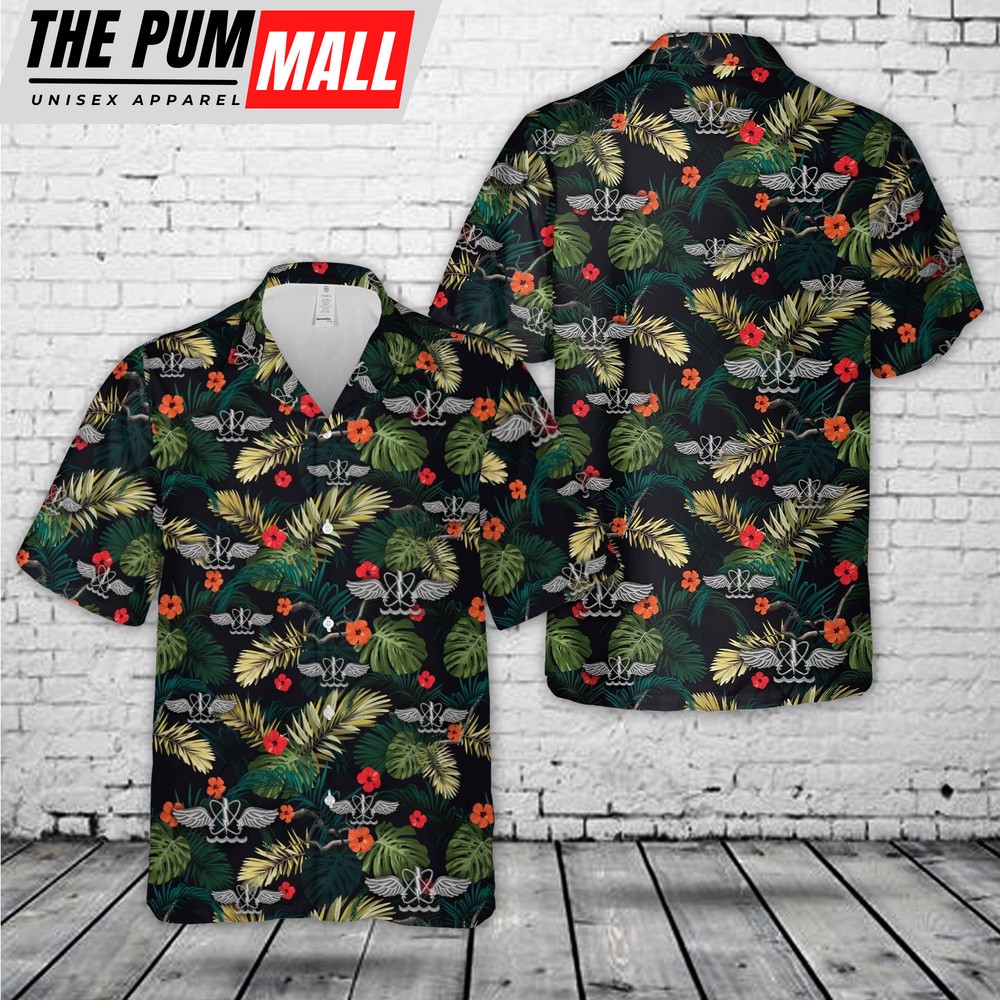 Us Navy Hawaiian Shirt, US Navy Aviation Warfare Sys?tems Operator (AW) Rating Badge Hawaiian Shirt, Military Hawaiian Shirt
