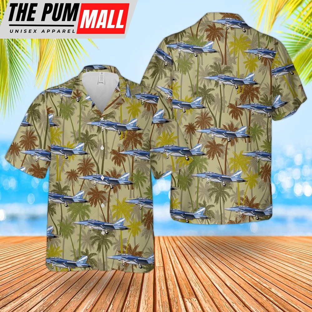 Us Navy Hawaiian Shirt, US Navy Boeing EA-18G Growler Of VAQ-129 Vikings Hawaiian Shirt, Military Hawaiian Shirt