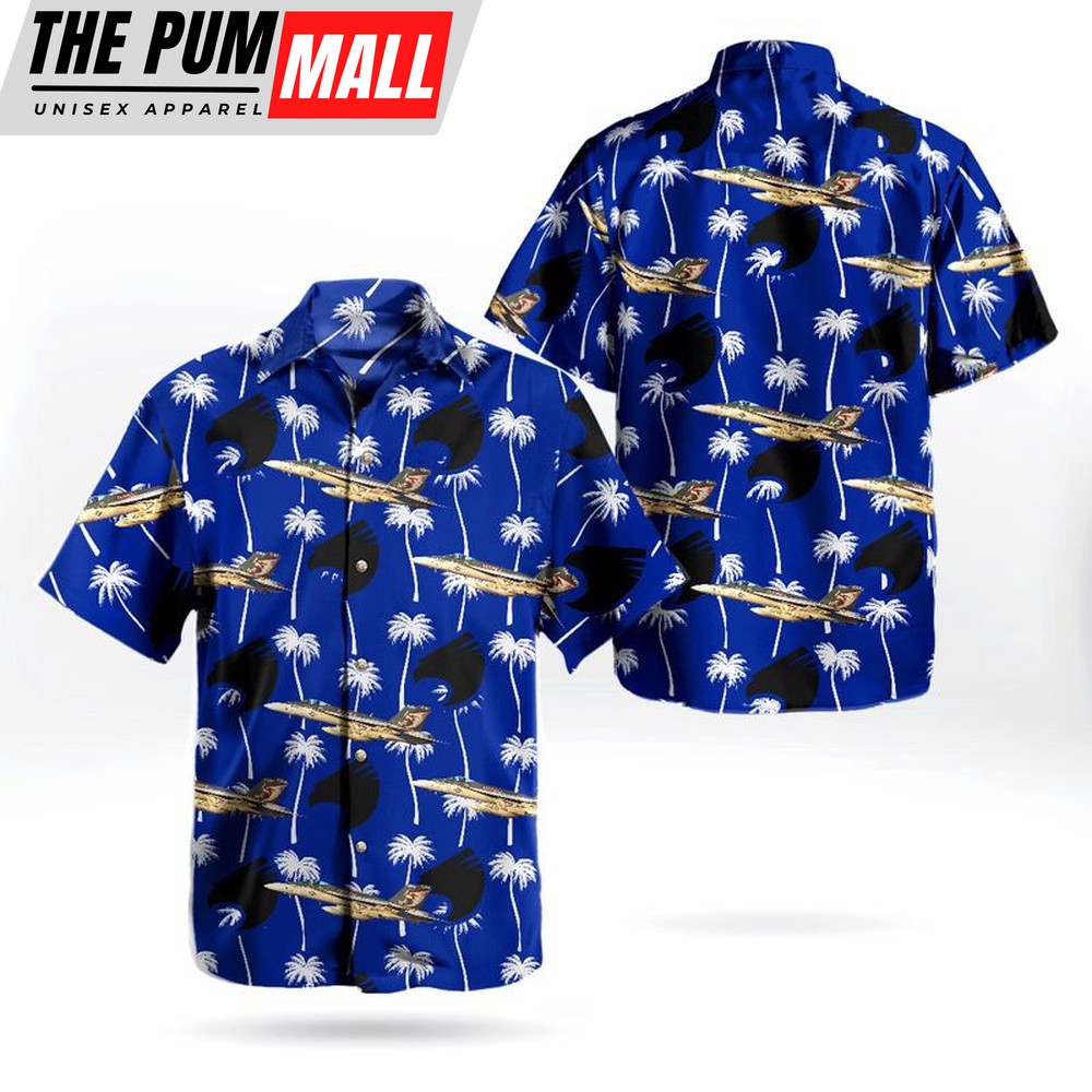 Us Navy Hawaiian Shirt, US Navy Boeing FA-18E Super Hornet of VFA-137 Kestrels Hawaiian Shirt, Military Hawaiian Shirt