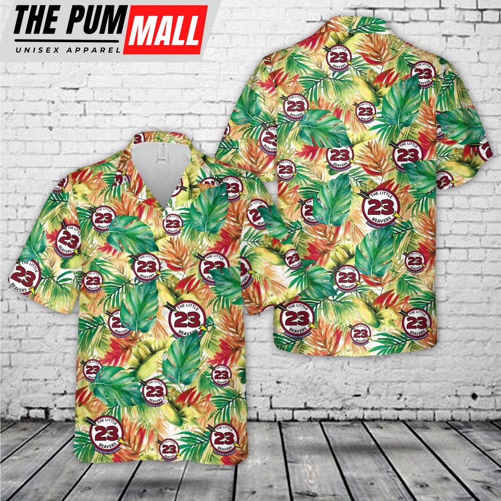 Us Navy Hawaiian Shirt, US Navy Destroyer Squadron 23 (DESRON 23) Hawaiian Shirt, Military Hawaiian Shirt